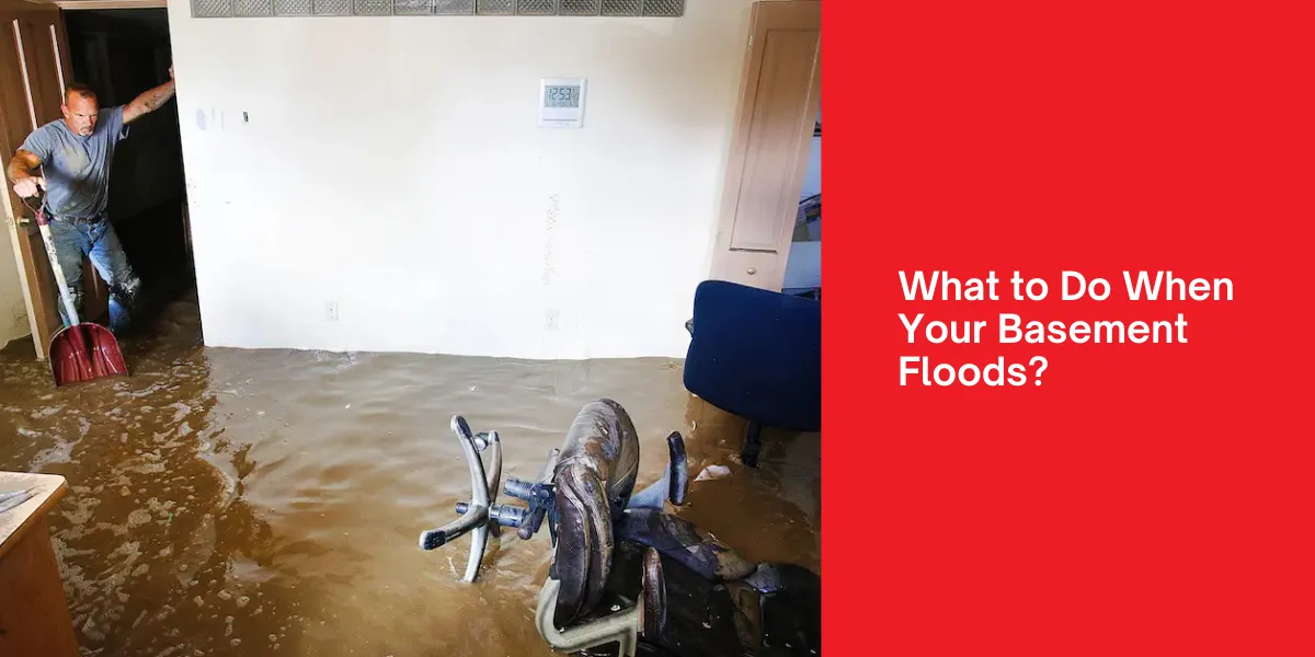 What to Do When Your Basement Floods Guide on immediate actions to take when your basement floods