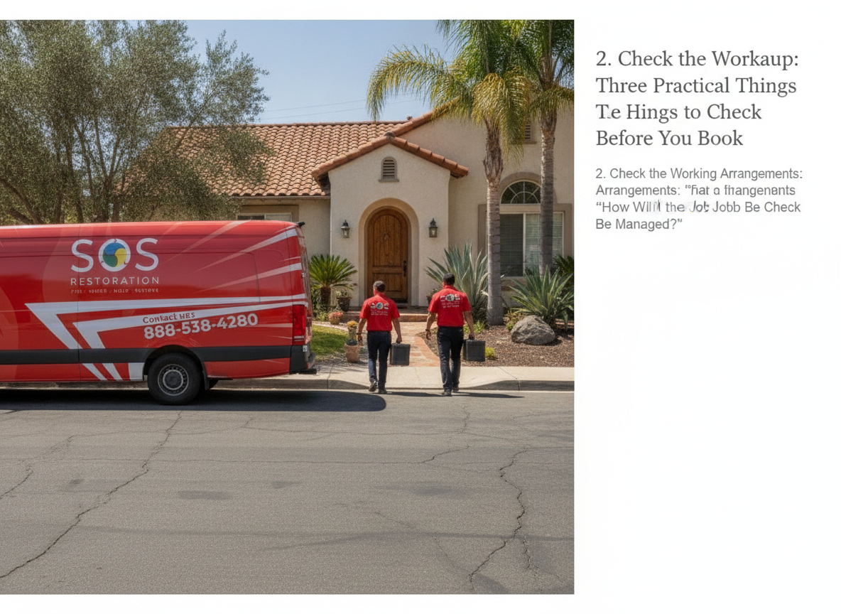 2. Check the Working Arrangements: “How Will the Job Be Managed?”