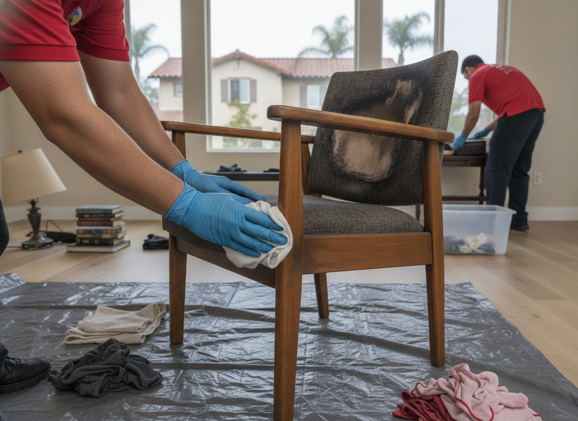 What fire and smoke damage services does SOS Restoration of Ventura County offer?
