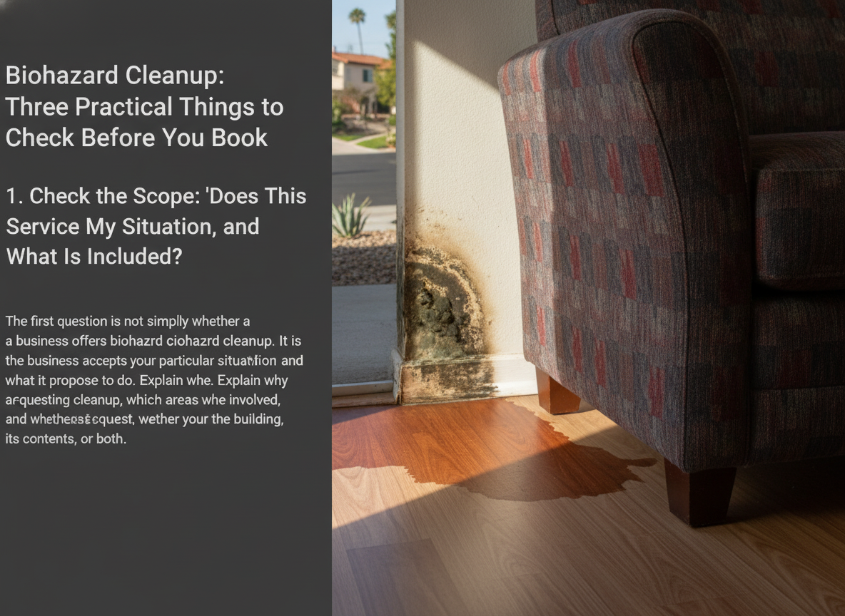1. Check the Scope: “Does This Service Cover My Situation, and What Is Included?”